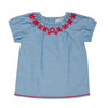 Adriana Blouse in light blue