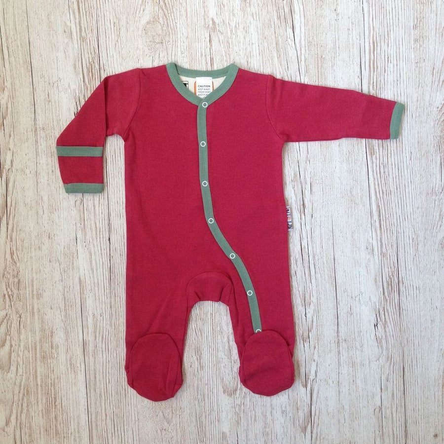 Red Footed Playsuits