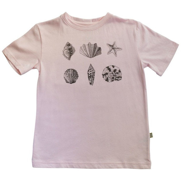 Easy Tiger Tee Pink Shells