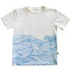 Easy Tiger Tee White Waves