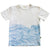 Easy Tiger Tee White Waves